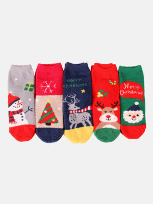 Festive Christmas Slipper Socks Cozy Warm Socks for Winter Delights